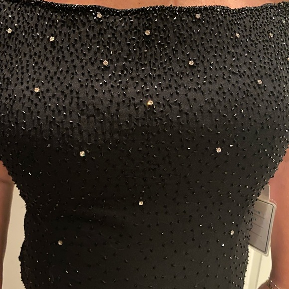 Jovani Sequin Off the Shoulder Top - Picture 5 of 5